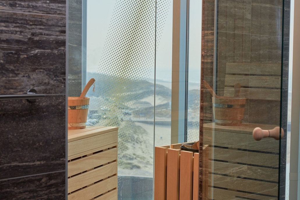 Inntel Hotels Den Haag Marina Beach - Wellness kamer privé sauna details 1500x1000