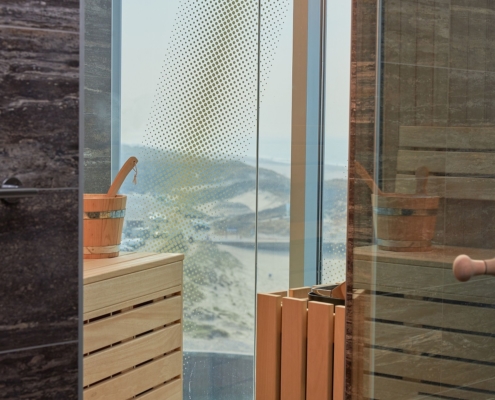 Inntel Hotels Den Haag Marina Beach - Wellness kamer privé sauna details 1500x1000