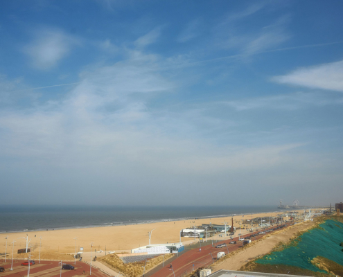 Inntel Hotels Den Haag Marina Beach - Uitzicht Pier en Vuurtoren